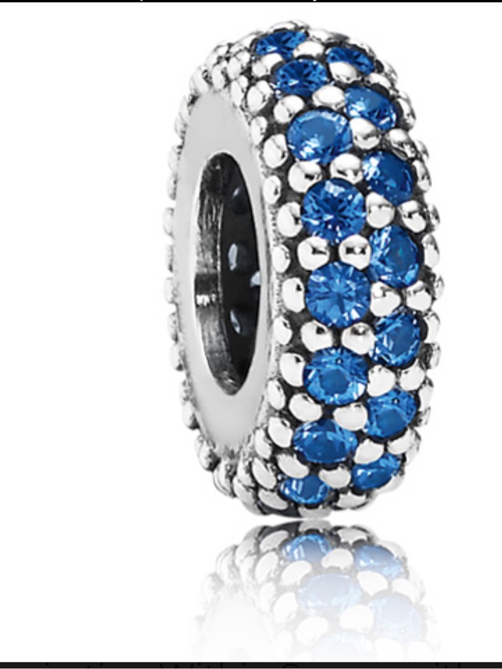 Set of 2 PANDORA Inspiration Within Spacers - Blue - 791359NCB